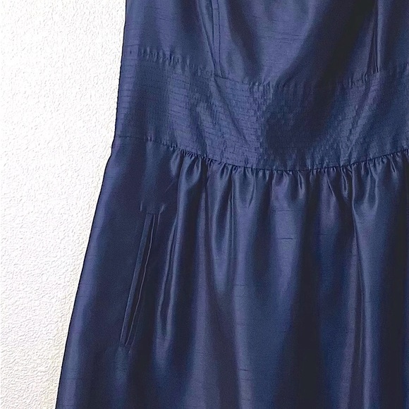 Navy blue party dress WITH POCKETS, JS Boutique size 14 - Picture 5 of 13